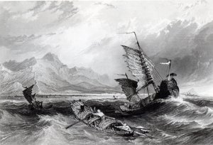 Terminaison de la Grande Muraille de Chine, Golfe de Pecheli, de 